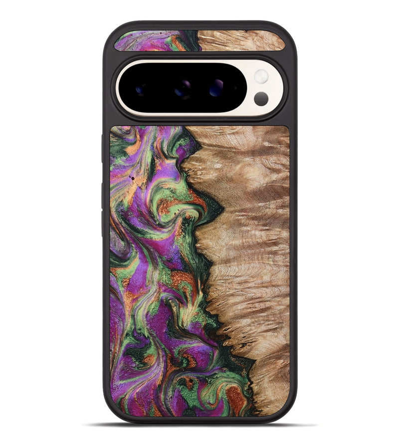 Pixel 10 Pro XL Wood Phone Case - Ally (Green, 802075)