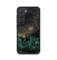 Galaxy S23 Wood Phone Case - Delaney (Green, 802076)