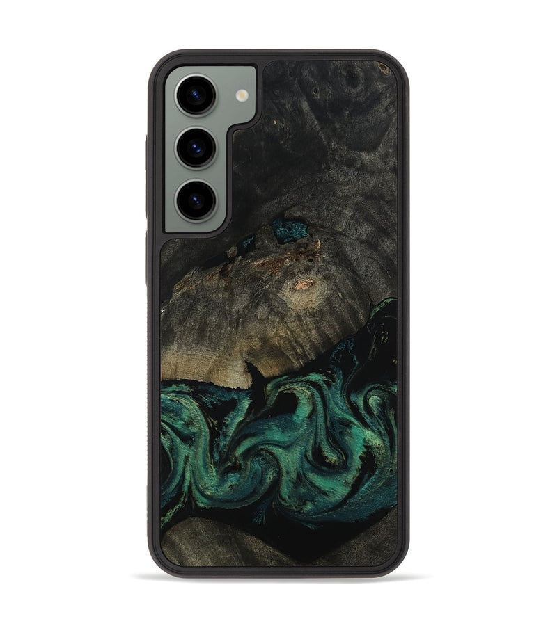 Galaxy S23 Plus Wood Phone Case - Delaney (Green, 802076)