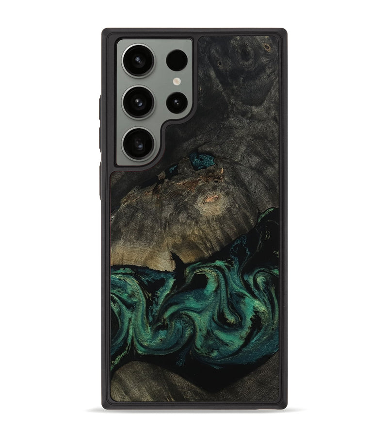 Galaxy S23 Ultra Wood Phone Case - Delaney (Green, 802076)