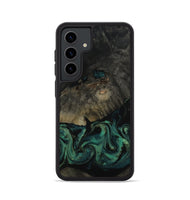 Galaxy S24 Wood Phone Case - Delaney (Green, 802076)