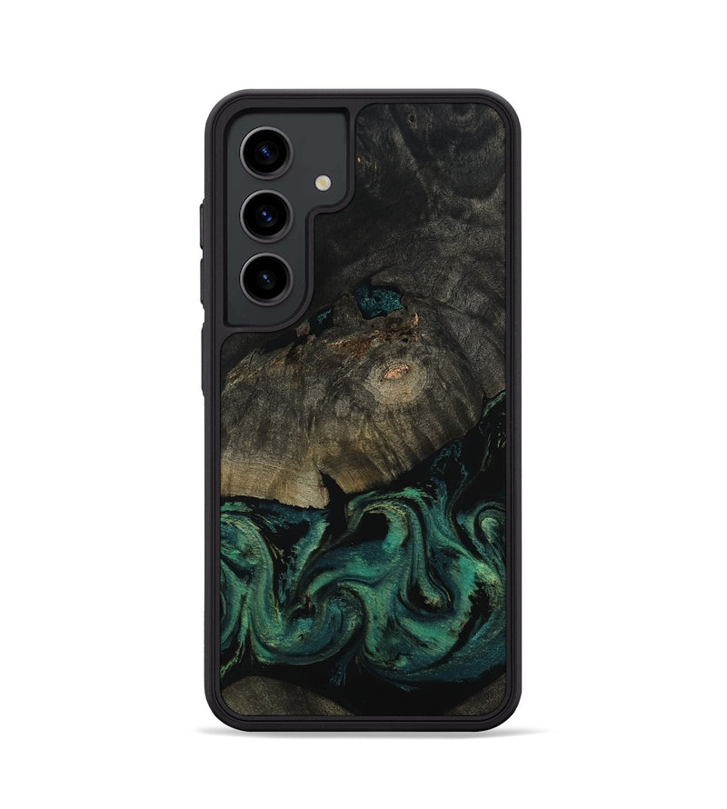 Galaxy S24 Wood Phone Case - Delaney (Green, 802076)