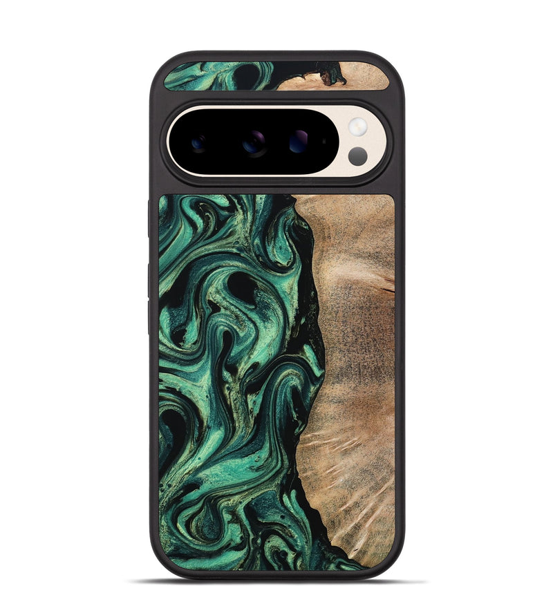 Pixel 10 Wood Phone Case - Ingrid (Green, 802077)
