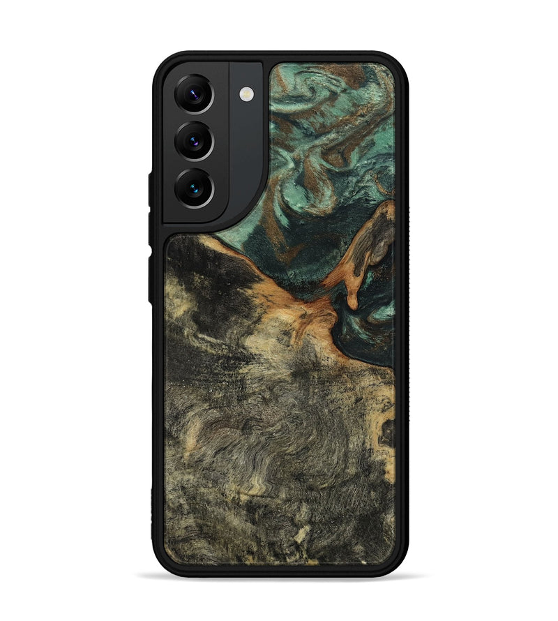 Galaxy S22 Plus Wood Phone Case - Natalie (Green, 802078)