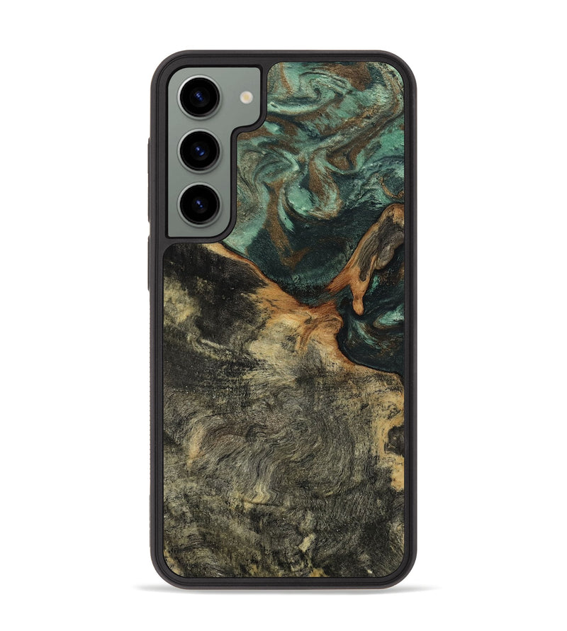 Galaxy S23 Plus Wood Phone Case - Natalie (Green, 802078)