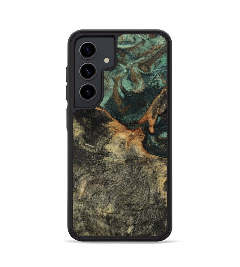 Galaxy S24 Wood Phone Case - Natalie (Green, 802078)