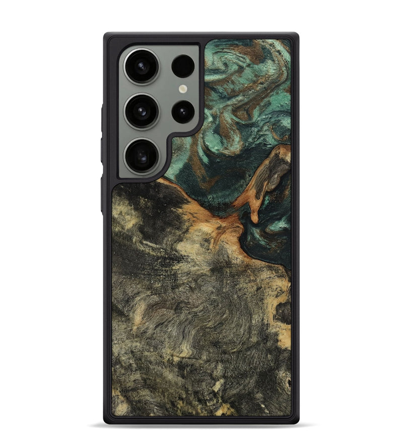 Galaxy S24 Ultra Wood Phone Case - Natalie (Green, 802078)