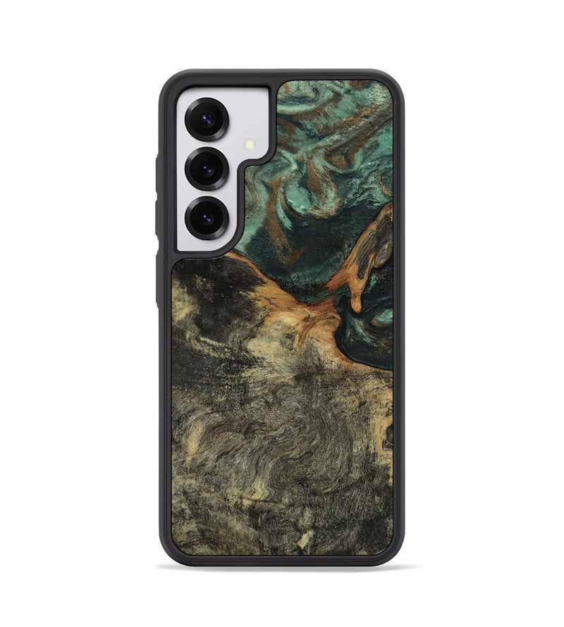 Galaxy S25 Wood Phone Case - Natalie (Green, 802078)