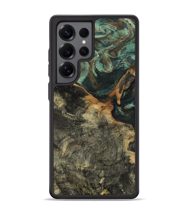 Galaxy S25 Ultra Wood Phone Case - Natalie (Green, 802078)