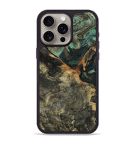 iPhone 15 Pro Max Wood Phone Case - Natalie (Green, 802078)