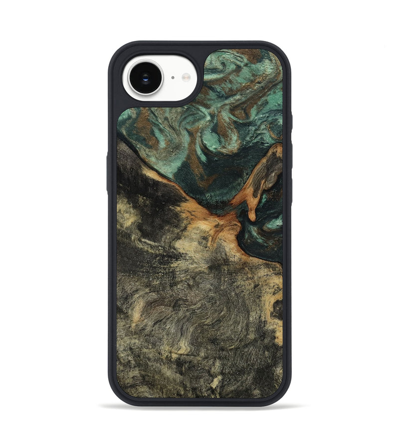 iPhone 16e Wood Phone Case - Natalie (Green, 802078)