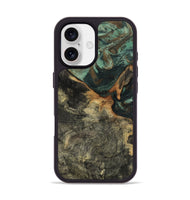 iPhone 17 Wood Phone Case - Natalie (Green, 802078)