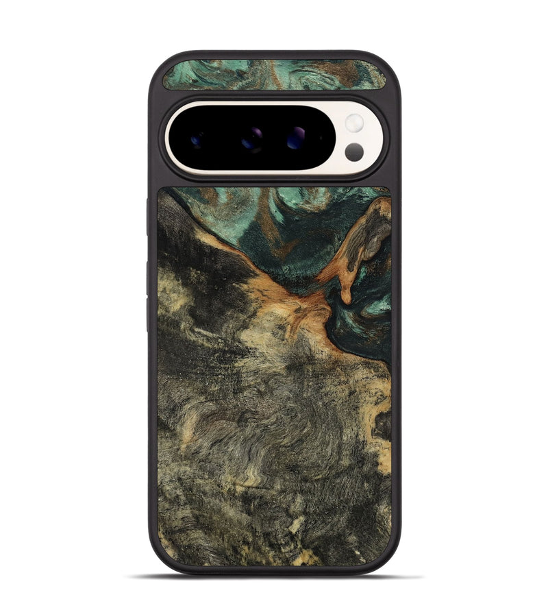 Pixel 9 Pro Wood Phone Case - Natalie (Green, 802078)