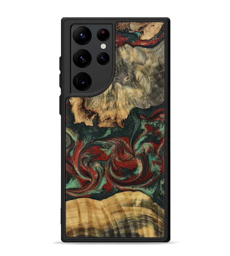 Galaxy S22 Ultra Wood Phone Case - Oaklynn (Green, 802079)