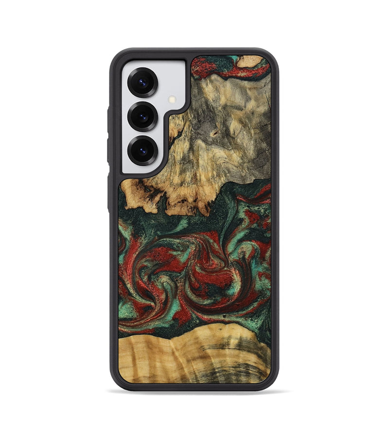 Galaxy S25 Wood Phone Case - Oaklynn (Green, 802079)