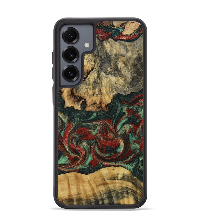 Galaxy S25 Plus Wood Phone Case - Oaklynn (Green, 802079)