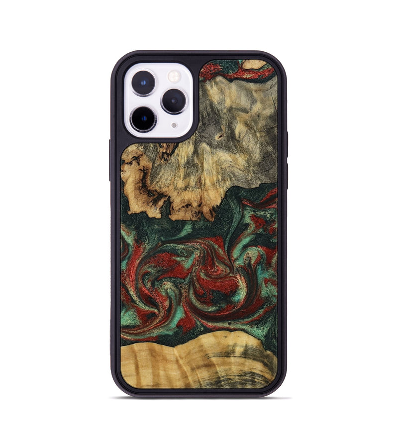 iPhone 11 Pro Wood Phone Case - Oaklynn (Green, 802079)