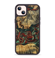 iPhone 14 Plus Wood Phone Case - Oaklynn (Green, 802079)