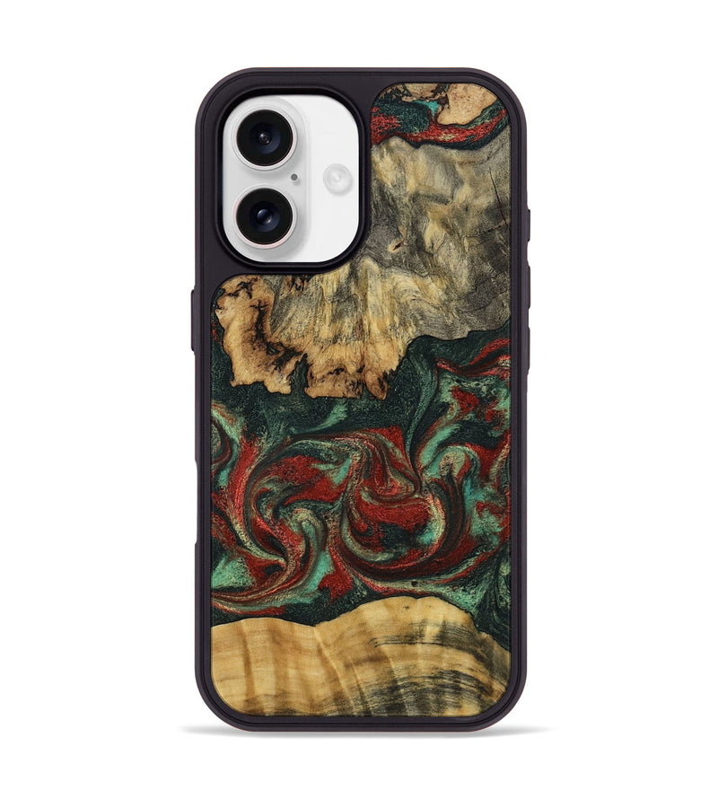 iPhone 17 Wood Phone Case - Oaklynn (Green, 802079)