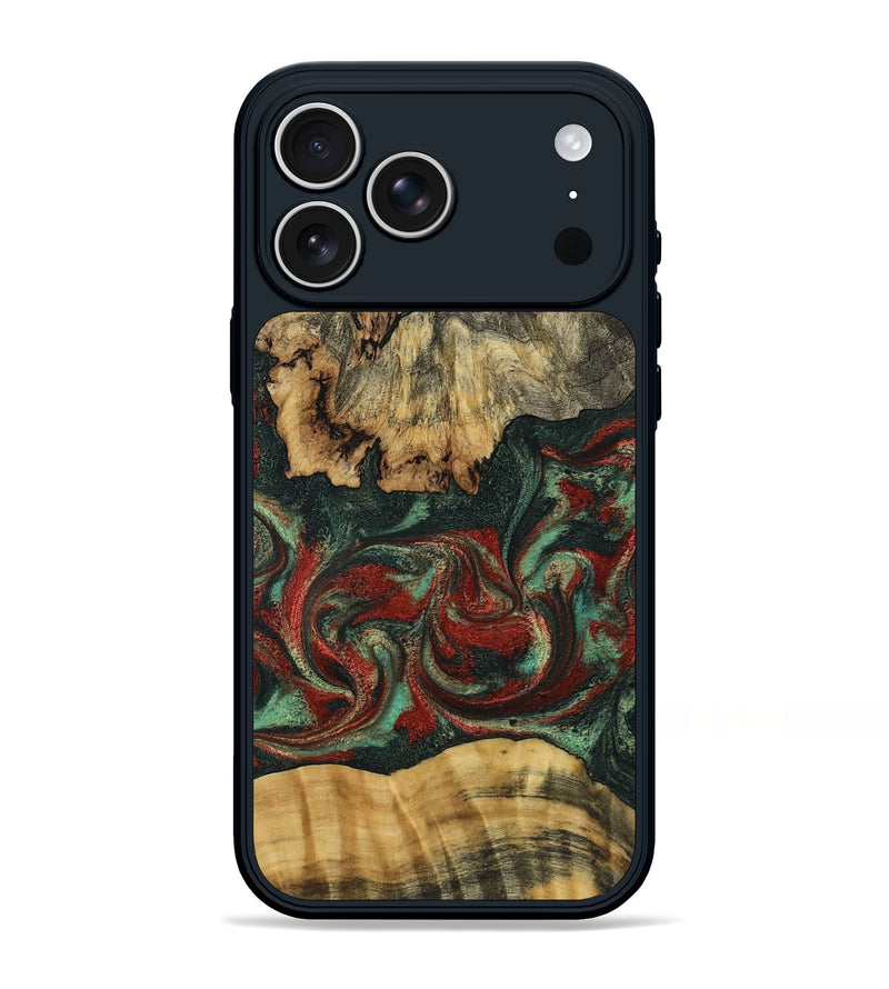 iPhone 17 Pro Max Wood Phone Case - Oaklynn (Green, 802079)