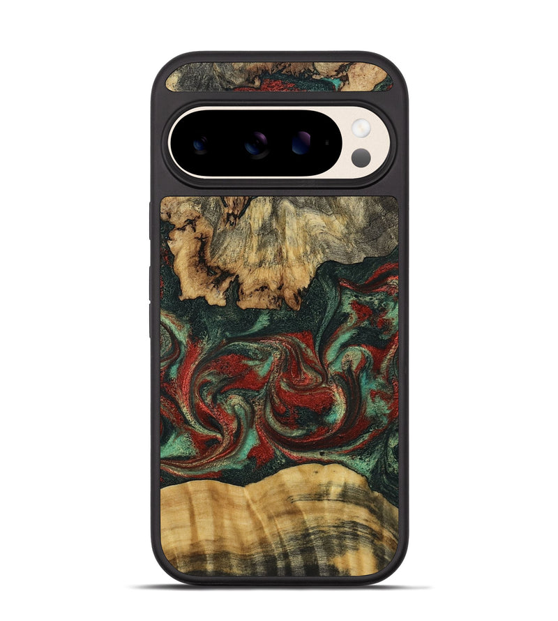 Pixel 10 Wood Phone Case - Oaklynn (Green, 802079)