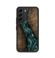 Galaxy S22 Wood Phone Case - Bernice (Green, 802080)
