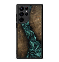 Galaxy S22 Ultra Wood Phone Case - Bernice (Green, 802080)