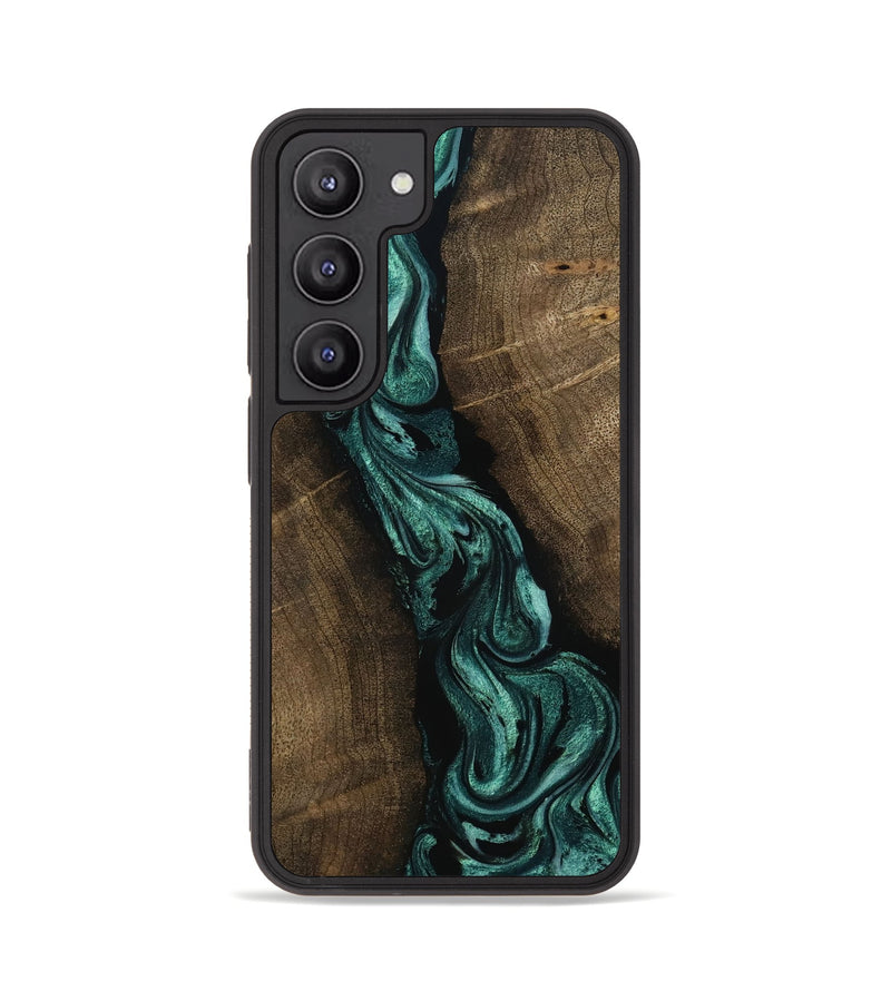 Galaxy S23 Wood Phone Case - Bernice (Green, 802080)