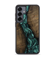 Galaxy S25 Plus Wood Phone Case - Bernice (Green, 802080)