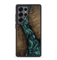 Galaxy S25 Ultra Wood Phone Case - Bernice (Green, 802080)
