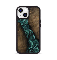 iPhone 13 Wood Phone Case - Bernice (Green, 802080)