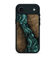 iPhone 17 Air Wood Phone Case - Bernice (Green, 802080)