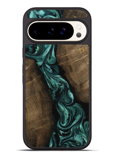 Pixel 9 Pro XL Wood Phone Case - Bernice (Green, 802080)
