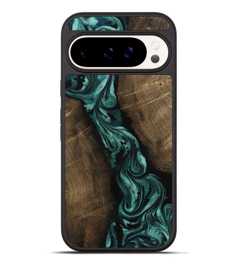Pixel 9 Pro XL Wood Phone Case - Bernice (Green, 802080)