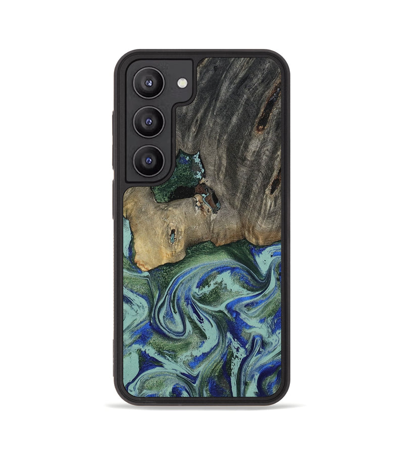 Galaxy S23 Wood Phone Case - Lawanda (Green, 802082)