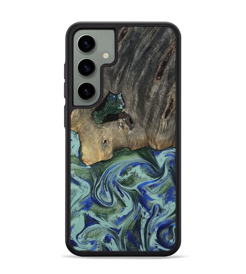 Galaxy S24 Plus Wood Phone Case - Lawanda (Green, 802082)