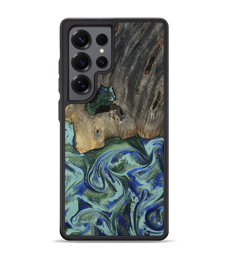 Galaxy S25 Ultra Wood Phone Case - Lawanda (Green, 802082)