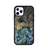 iPhone 11 Pro Wood Phone Case - Lawanda (Green, 802082)