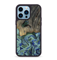 iPhone 14 Pro Max Wood Phone Case - Lawanda (Green, 802082)