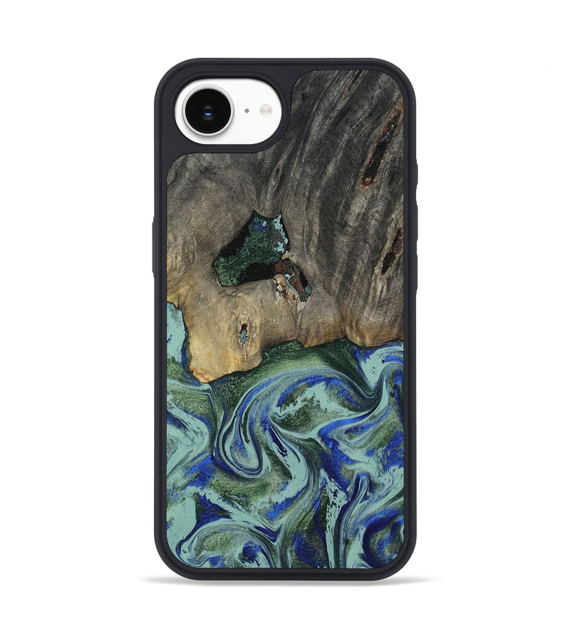 iPhone 16e Wood Phone Case - Lawanda (Green, 802082)