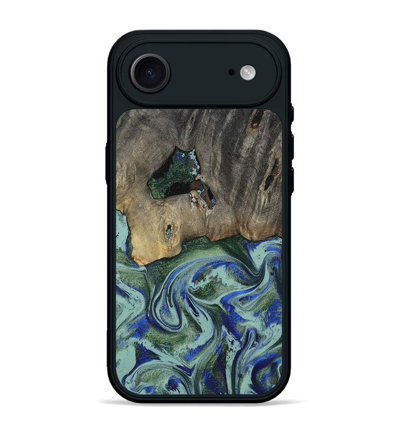 iPhone 17 Air Wood Phone Case - Lawanda (Green, 802082)