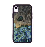 iPhone Xr Wood Phone Case - Lawanda (Green, 802082)