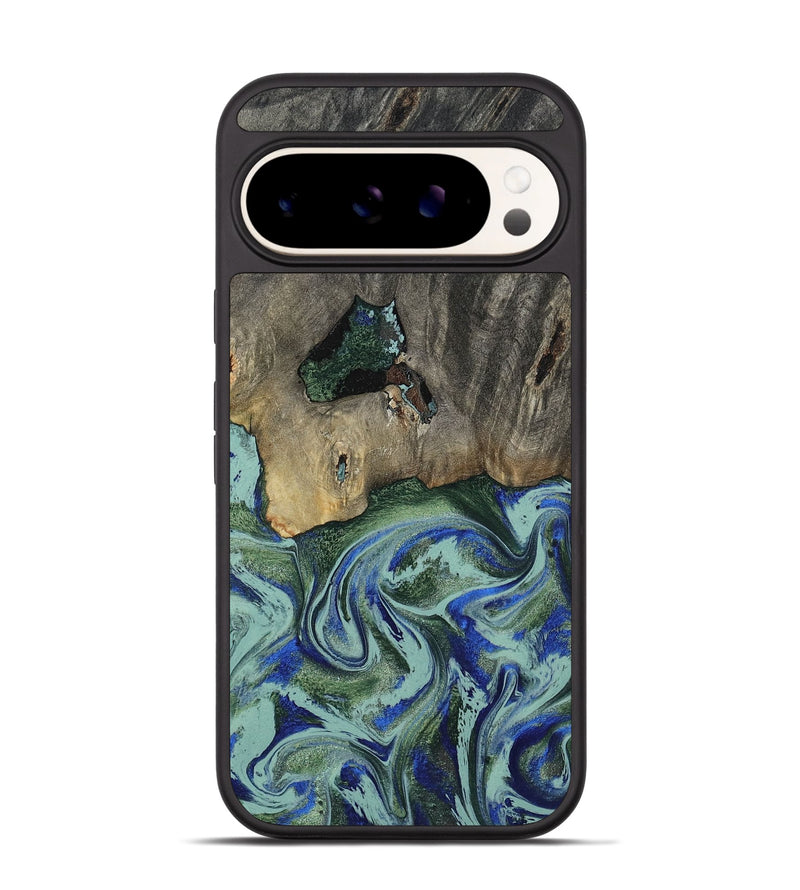 Pixel 9 Wood Phone Case - Lawanda (Green, 802082)