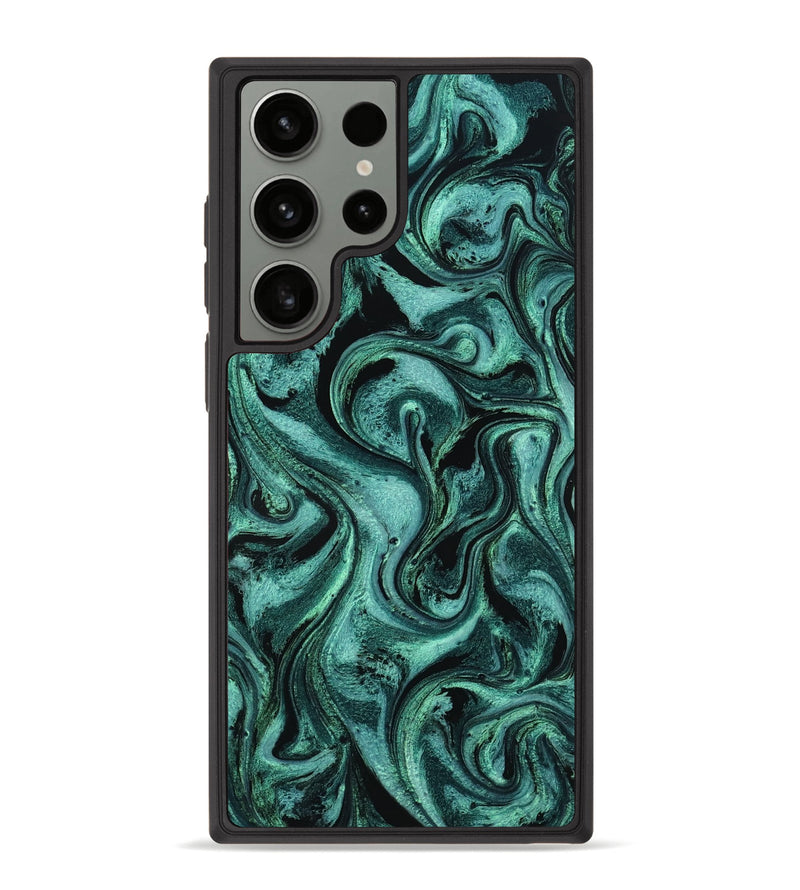 Galaxy S23 Ultra ResinArt Phone Case - Peter (Green, 802083)