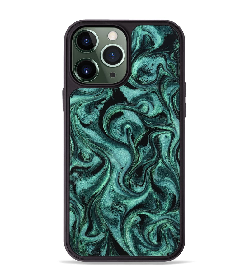 iPhone 13 Pro Max ResinArt Phone Case - Peter (Green, 802083)