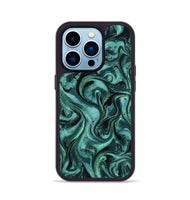 iPhone 14 Pro ResinArt Phone Case - Peter (Green, 802083)