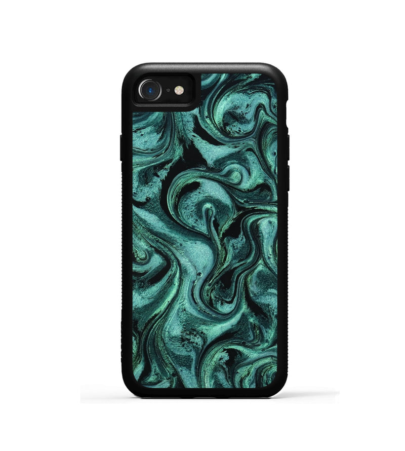 iPhone SE ResinArt Phone Case - Peter (Green, 802083)