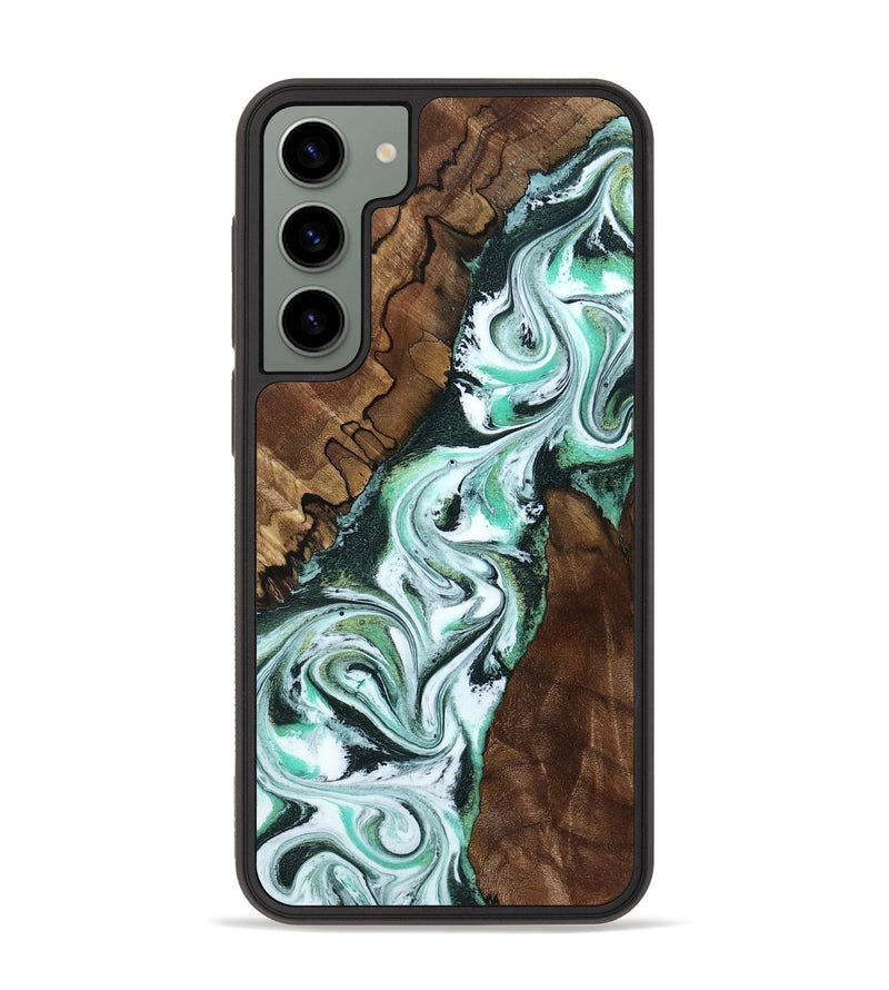 Galaxy S23 Plus Wood Phone Case - Shirley (Green, 802084)