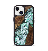 iPhone 13 Wood Phone Case - Shirley (Green, 802084)