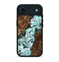iPhone 17 Air Wood Phone Case - Shirley (Green, 802084)